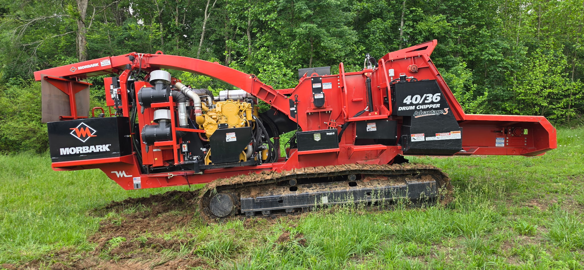 2025 Morbark 40/36 Tracked Chipper - Image 1