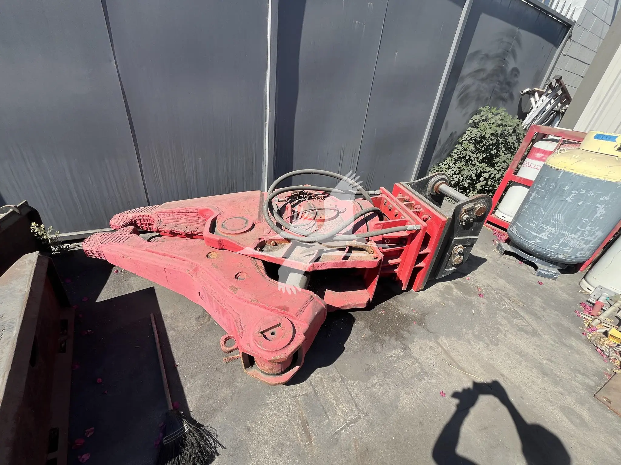 Steel WIZARD BUMP SHEAR & PROCESSOR COMBO